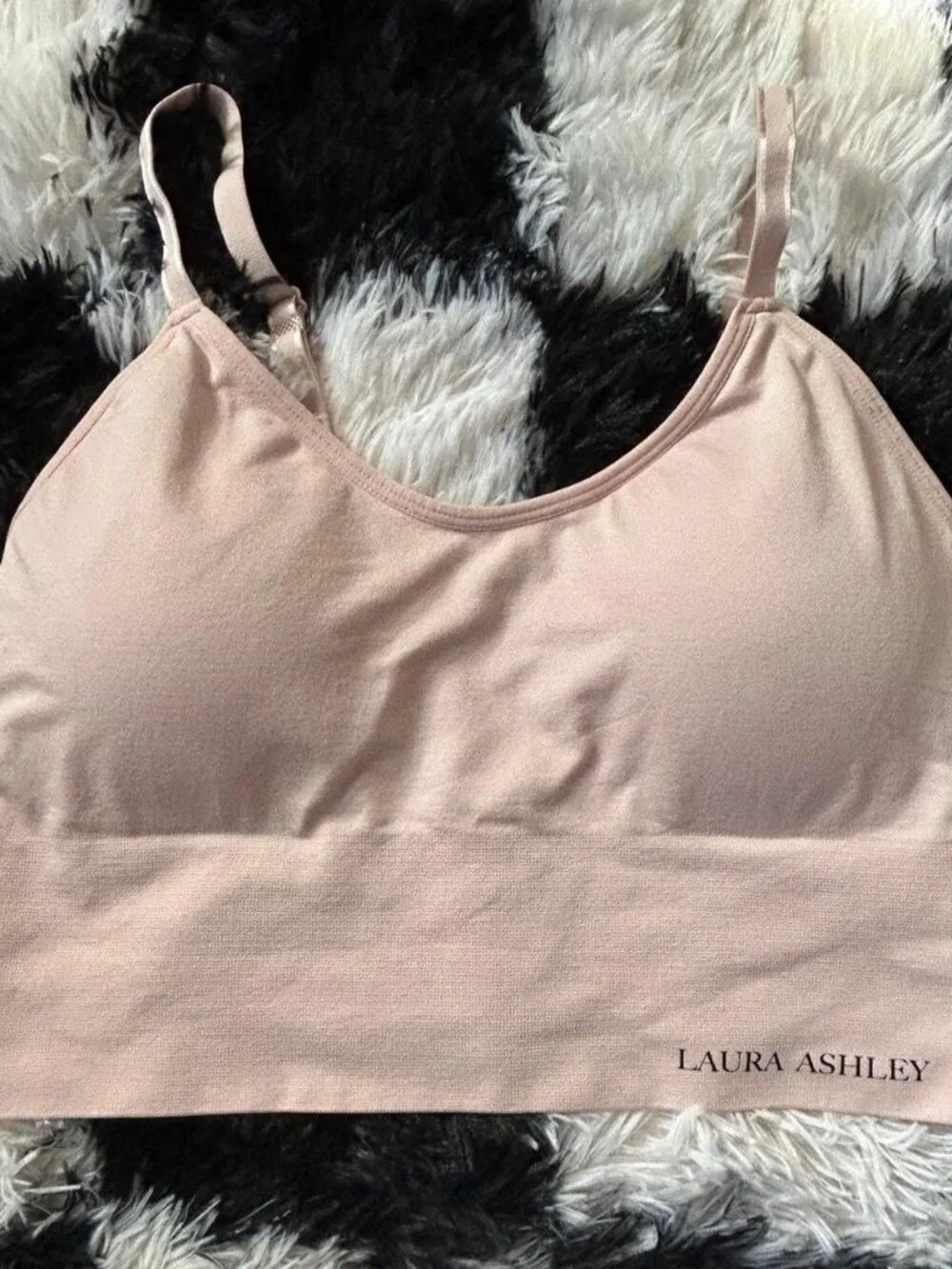 Laura Ashley Baby Pink Sports Bra - Picture 1 of 3